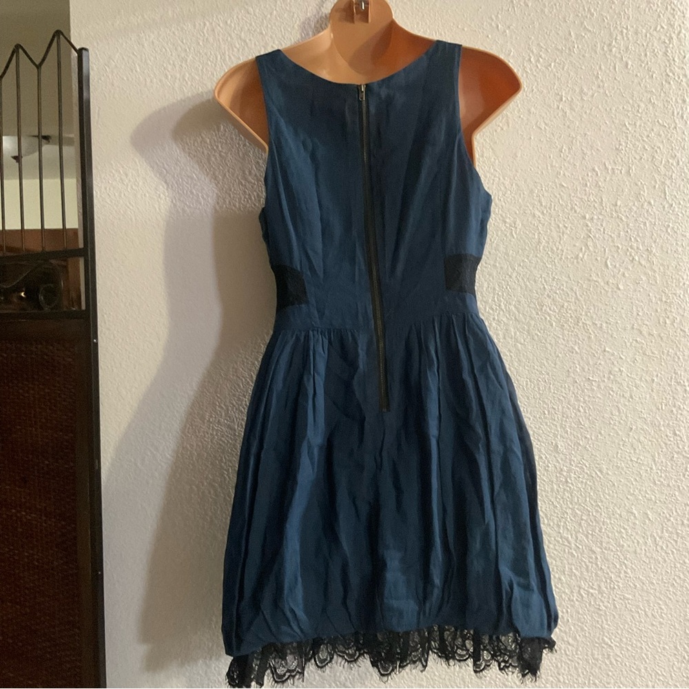 Free People Lace Trim Flare Dress - Picture 7 of 12